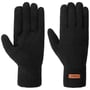 Haakon Lambswool Handschoenen by Barts zwart