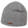 Haakon Lambswool Gebreide Muts by Barts grijs