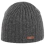 Haakon Lambswool Gebreide Muts by Barts antraciet