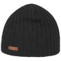 Haakon Lambswool Gebreide Muts by Barts zwart