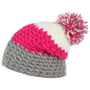 Everest Pompon Beanie pink