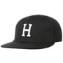 H Letter Snapback Cap zwart