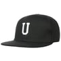 U Letter Snapback Cap zwart