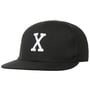 X Letter Snapback Cap zwart