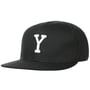 Y Letter Snapback Cap zwart