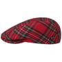 Tartan Check Flat Cap by Lipodo rood