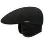 Texas Wool Oorbescherming Cap by Stetson zwart