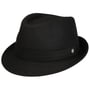 Aneb Virgin Wool Trilby Hoed by Lierys zwart