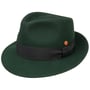 Manuel Fedora Hoed by Mayser donker groen