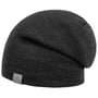 Fine Merino Long Beanie by Lierys antraciet