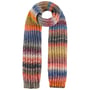 Jasila Gebreide Sjaal by Lierys blauw-geel
