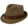 Classic Wool Trilby Hoed by Lierys olijfgroen