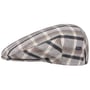 Inglese Katoen Flat Cap by Lipodo grijs