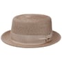 Waits Porkpie Hoed by Bailey 1922 lichtbeige