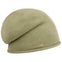 Rolrand Beanie by Seeberger lichtolijfgroen