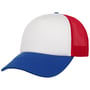 Tricolore Rapper Cap blauw
