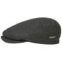 Belfast Tweed Flat Cap by Stetson olijfgroen