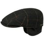 Kent Wool Cap Oorbescherming by Stetson olijfgroen-zwart