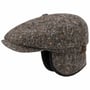 Hatteras Donegal Earflaps Cap by Stetson grijs