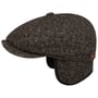 Hatteras Donegal Earflaps Cap by Stetson antraciet-grijs