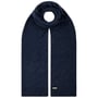 Kasjmier Winter Sjaal by Seeberger donkerblauw-gemêleerd