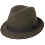 Wolvilt Trilby Kinder Hoed by Lipodo olijfgroen
