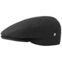 Boston Teflon Flat Cap by Lierys zwart
