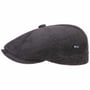 8 Panel Cordial Flat Cap by Lipodo grijs