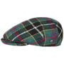 Harris Tweed Flat Cap by Lierys groen