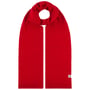 Gebreide Sjaal met Kasjmier by Roeckl rood