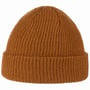 Skate Beanie Muts met Omslag lichtbruin