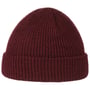 Skate Beanie Muts met Omslag bordeaux