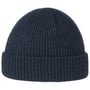 Skate Beanie Muts met Omslag blauw