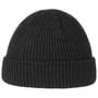 Skate Beanie Muts met Omslag zwart