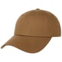 Low Profile Cotton Strapback Cap donkerbeige