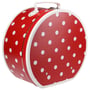 Hoedenbox met Punten Red by Lierys rood