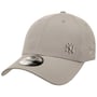 9Forty NY Yankees Strapback Pet by New Era licht grijs