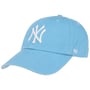 Yankees CleanUp Strapback Cap by 47 Brand blauw-wit