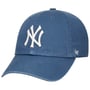 Yankees CleanUp Strapback Cap by 47 Brand blauw