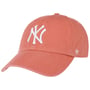 Yankees CleanUp Strapback Cap by 47 Brand rood
