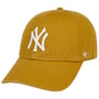Yankees CleanUp Strapback Cap by 47 Brand geel