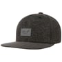 Suede 6 Panel Snapback Pet by Reell antraciet