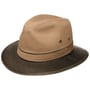 Anti-UV Traveller Katoenen Hoed by Stetson donkerbeige