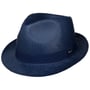 Colour City Trilby Strohoed by Lipodo blauw