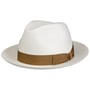 Black Trim Small Panamahoed by Borsalino naturel-bruin