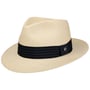 Striped Ribbon Panamahoed by Lierys naturel