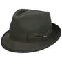 The Classic Wool Trilby Vilthoed by Lipodo olijfgroen