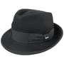The Classic Wool Trilby Vilthoed by Lipodo zwart