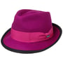 The Classic Wool Trilby Vilthoed by Lipodo fuchsia