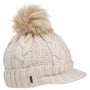 Britta Cable Knit Muts by McBURN beige
